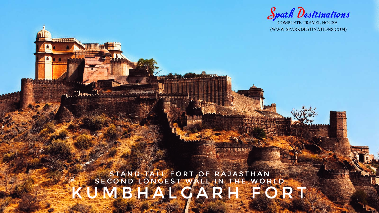 Kumbhalgarh fort Rajasthan Stand Tall Fort of Rajasthan Spark Destinations, kumbhalgarh fort, rajasthan tour packages, rajasthan vacation packages, vacation packages, affordable vacation packages, spark destinations rajasthan tour